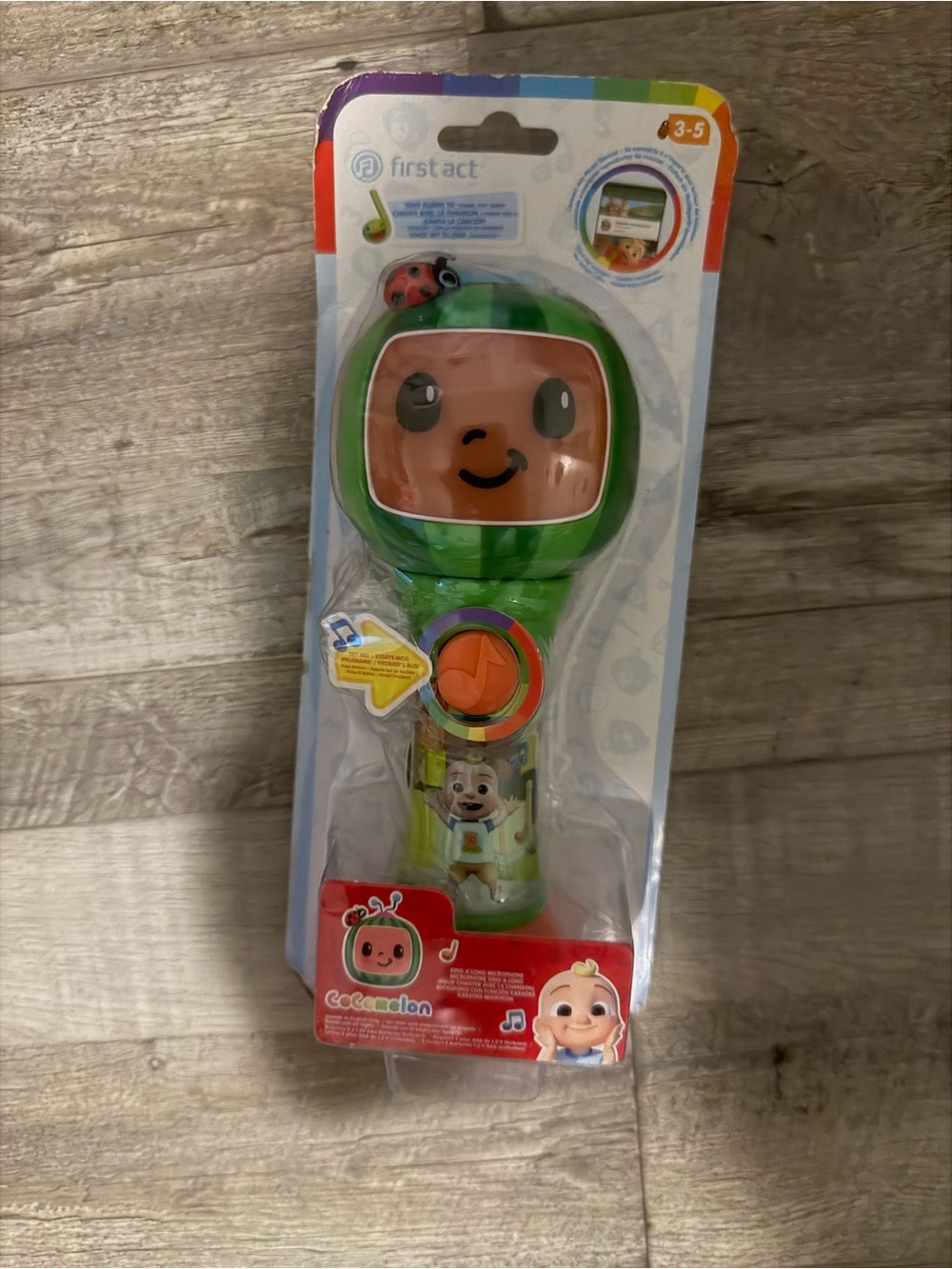 Cocomelon Green Musical Microphone Toy by First Act